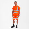 F. Engel Safety Warnschutz-Poloshirt - 10 orange - Model