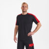 F. Engel Galaxy T-Shirt - 79757 anthrazitgrau/tomatenrot - Model front