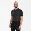 F. Engel Galaxy Poloshirt - 7920 anthrazitgrau/schwarz - Model front