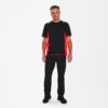 F. Engel Cargo T-Shirt - 2047 schwarz/rot - Model