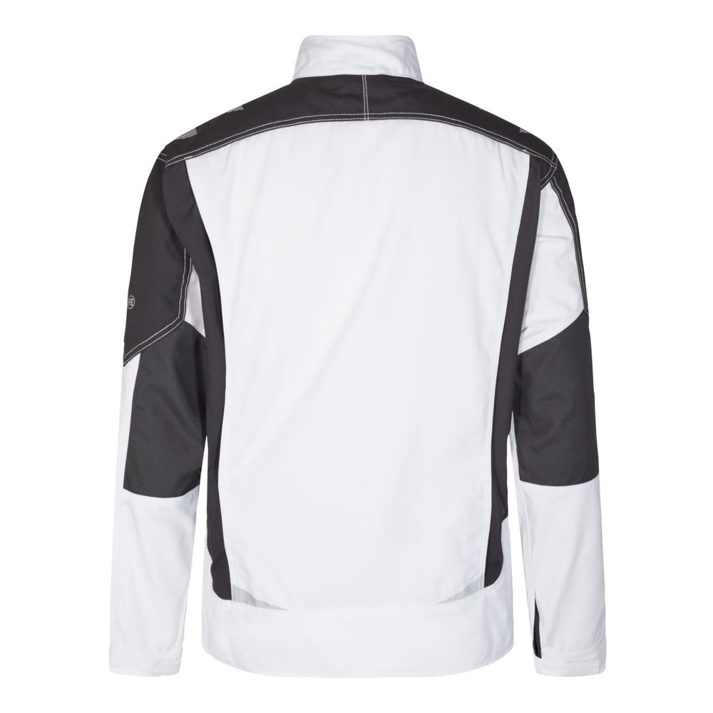 F. Engel Galaxy Arbeitsjacke - 379 weiss/anthrazit - Back