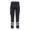 F. Engel Cargo Servicehose mit Reflexstreifen - 20 schwarz - Back