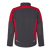Galaxy Softshelljacke - 79757 anthrazitgrau/tomatenrot - Back