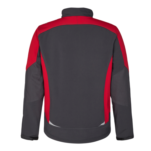 Galaxy Softshelljacke - 79757 anthrazitgrau/tomatenrot - Back