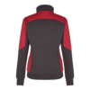 Galaxy Damen Sweatcardigan - 79757 anthrazitgrau/tomatenrot - Back