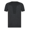 X-treme seamless T-Shirt - 202 schwarz melange - Back