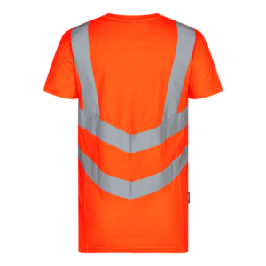 F. Engel Safety Damen Warn-T-Shirt - 10 orange - Back