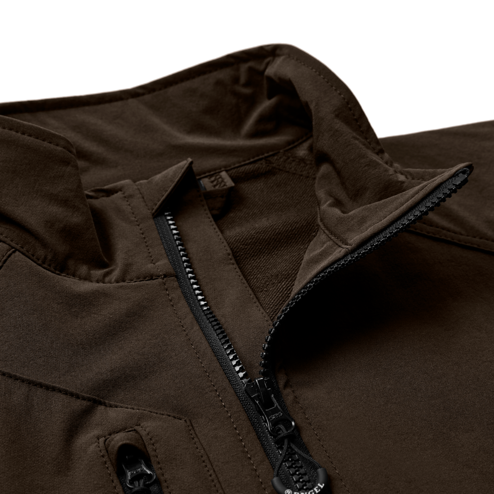 F. Engel X-treme 4-Wege-Stretch Jacke - 167 mocca braun - Model
