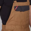 F. Engel Galaxy Light Latzhose - 4179 toffeebraun/anthrazitgrau - Model back