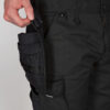 F. Engel X-treme Arbeits-Shorts Stretch - 2079 schwarz/anthrazit - Model front