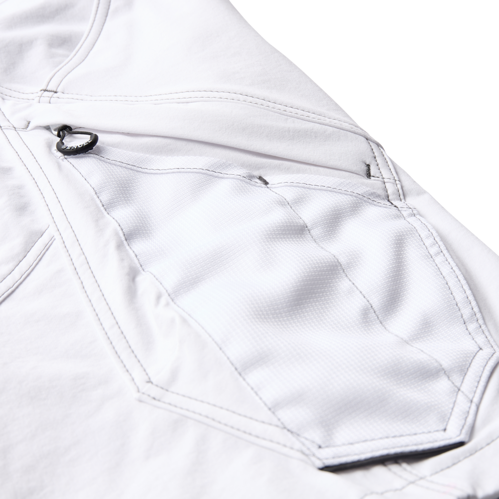 X-treme Handwerkershorts mit 4-Wege-Stretch - 3 weiss - Back