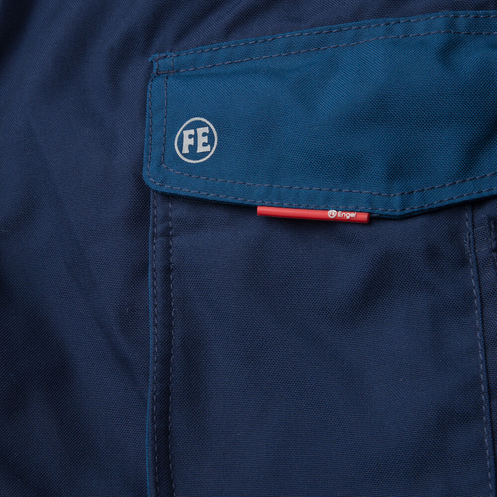 Galaxy Shorts - 16577 blauink/petrol - Model back