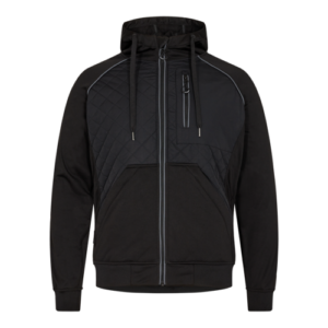 F. Engel X-treme Softshelljacke mit Kapuze - 20 schwarz - Front