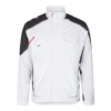 F. Engel Galaxy Arbeitsjacke - 379 weiss/anthrazit - Front