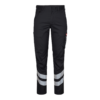 F. Engel Cargo Servicehose mit Reflexstreifen - 20 schwarz - Front