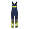 Cargo Latzhose - 16538 blauink/gelb - Front