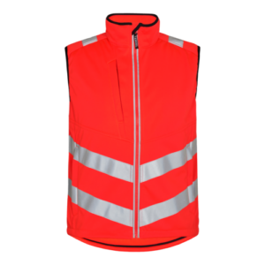 Safety Softshellweste - 47 rot - Front