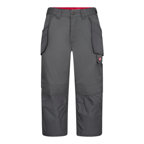 Combat 3/4 Hose mit Holstertaschen - 25 grau - Front