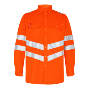 Safety Hemd - 10 orange - Front