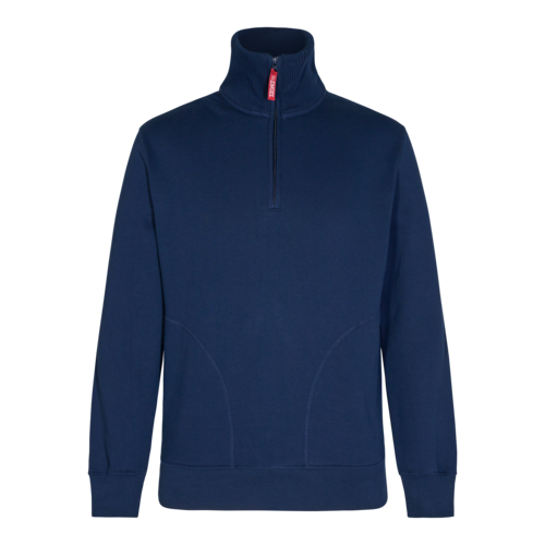 Extend Sweatshirt mit hohem Kragen - 165 blueink - Front