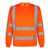 Safety Sweatshirt - 10 orange - Front