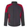 Galaxy Softshelljacke - 79757 anthrazitgrau/tomatenrot - Front