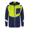 Cargo Strickcardigan - 16538 blauink/gelb - Front