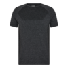 X-treme seamless T-Shirt - 202 schwarz melange - Front