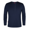 F. Engel Extend Grandad Langarm T-Shirt - 165 blueink - Front