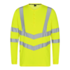 F. Engel Safety Grandad Langarm-Shirt - 38 gelb - Front