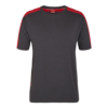 F. Engel Galaxy T-Shirt - 79757 anthrazitgrau/tomatenrot - Front