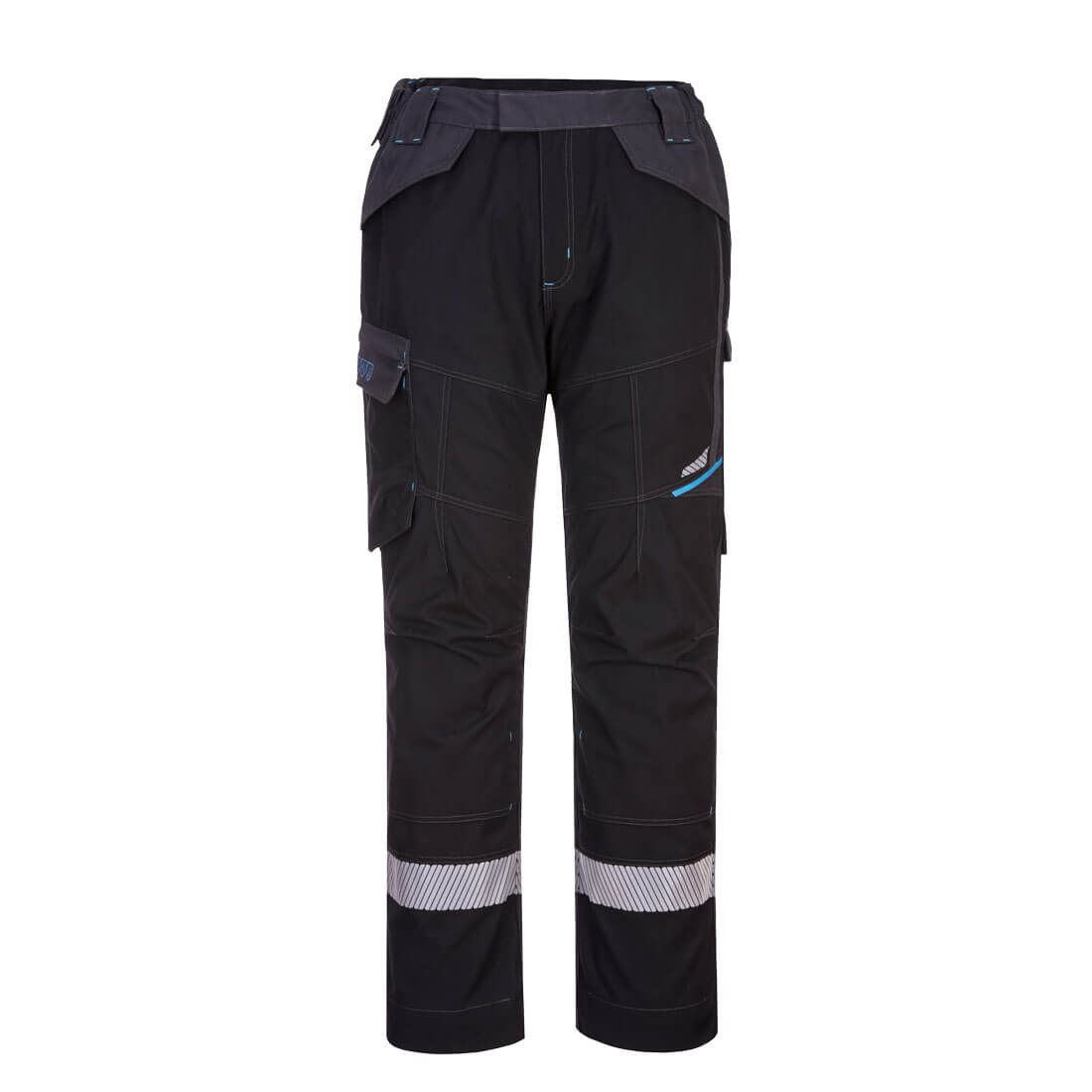 Portwest WX3 FR Service Bundhose - schwarz - Front