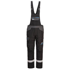 Portwest WX3 FR Latzhose - schwarz - Front