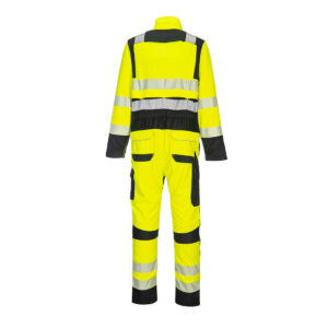 Portwest PW3 FR Warnschutz Overall - gelb/schwarz - Back