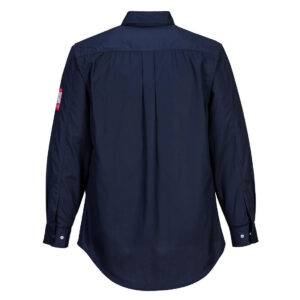Portwest Bizflame Plus Langarm-Hemd - marine - Back