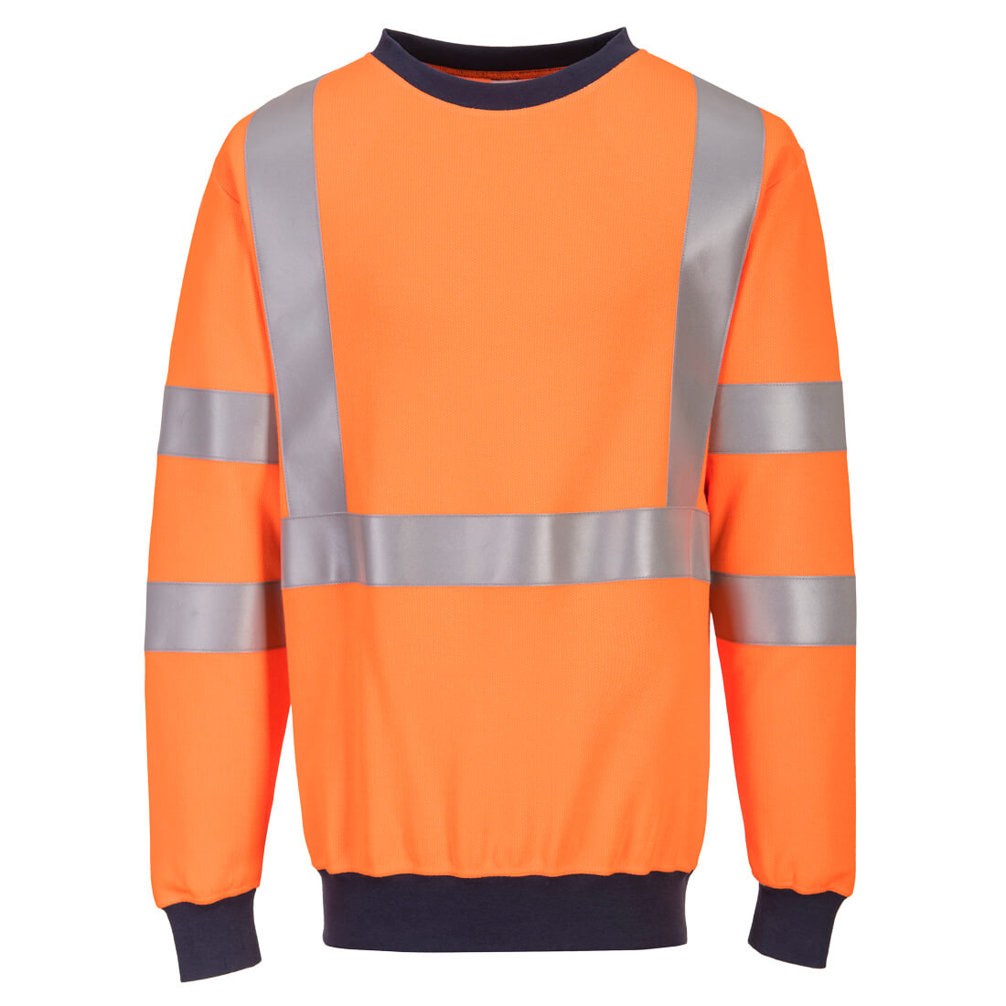 Portwest Flammhemmendes RIS-Sweatshirt - orange - Front