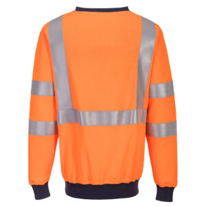 Portwest Flammhemmendes RIS-Sweatshirt - orange - Back