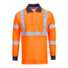 Portwest Flammhemmendes RIS Polo-Shirt - orange - Front