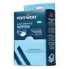 Portwest Brillen-Reingungstücher - weiss - Front