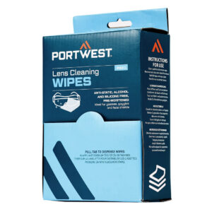 Portwest Brillen-Reingungstücher - weiss - Front