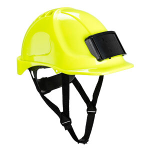Portwest Endurance Helm mit Ausweisfach - gelb - Front