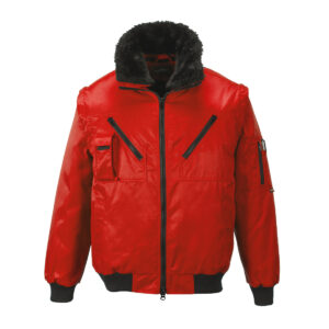 Portwest Pilotjacke - rot - Front