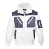 Portwest Zweifarbige Pilotjacke - weiss - Front