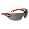 Portwest Tech Look Schutzbrille - rauch - Front