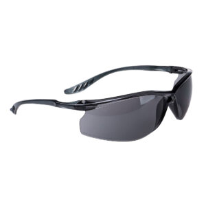 Portwest leichte Schutzbrille - rauch - Front
