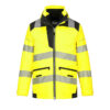 Portwest Warnschutz 5-in-1 Arbeitsjacke - gelb/schwarz - Front