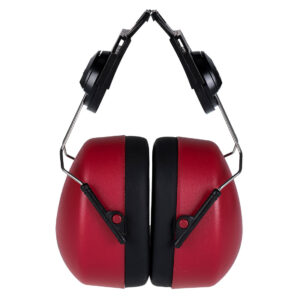 Portwest Clip-On Gehörschutz - rot - Front