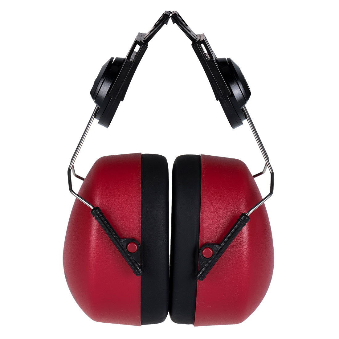 Portwest Clip-On Gehörschutz - rot - Front