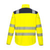 Portwest Warnschutz Softshelljacke - gelb/marine - Back
