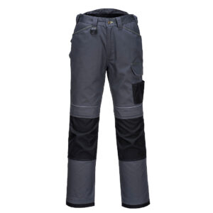 Portwest PW3 Bundhose - zoomgrau/schwarz - Front
